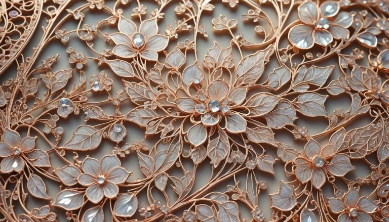 String en dentelle fine avec strass