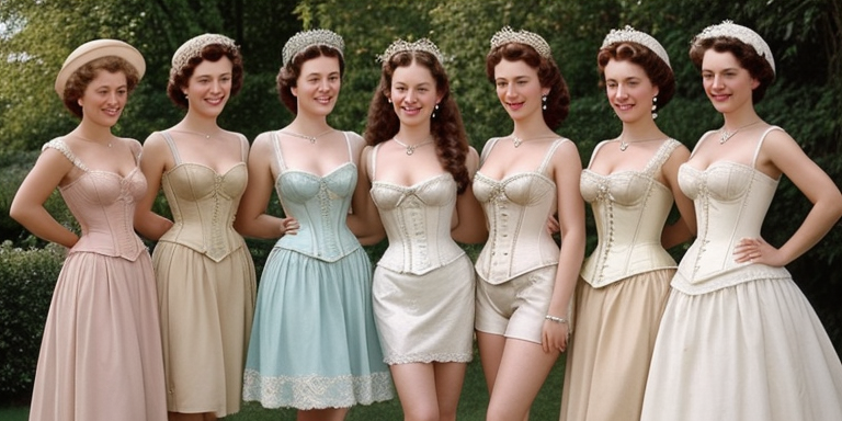 L’histoire du corset, des bretelles et de la gaine L'histoire du corset, des bretelles et de la gaine